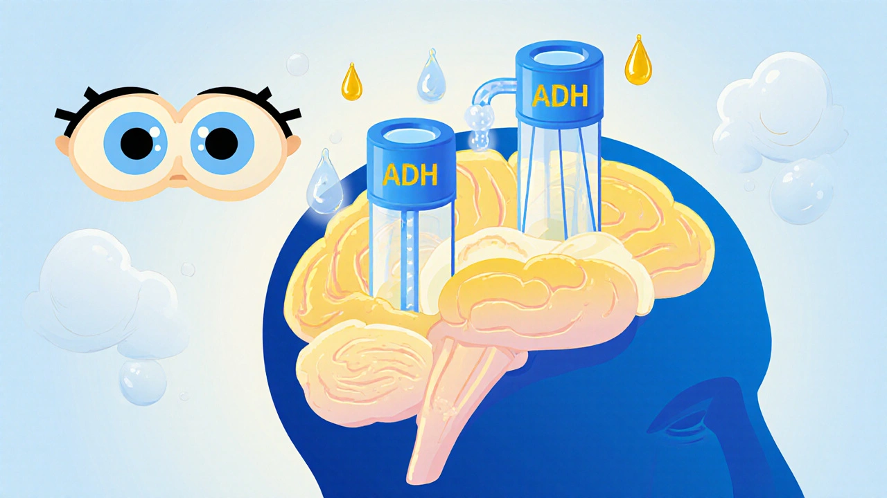 Central Cranial Diabetes Insipidus and Vision Problems: Causes and Solutions