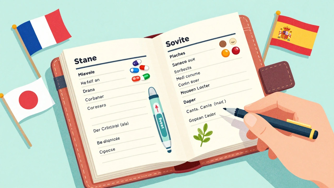 How to Keep a Medication List in Multiple Languages for Emergencies