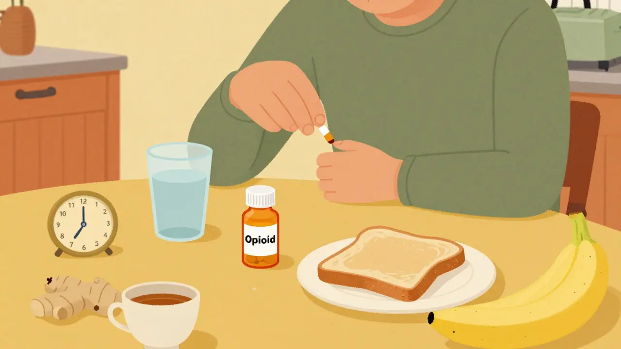 Nausea from Opioids: How to Manage It with Antiemetics, Timing, and Diet