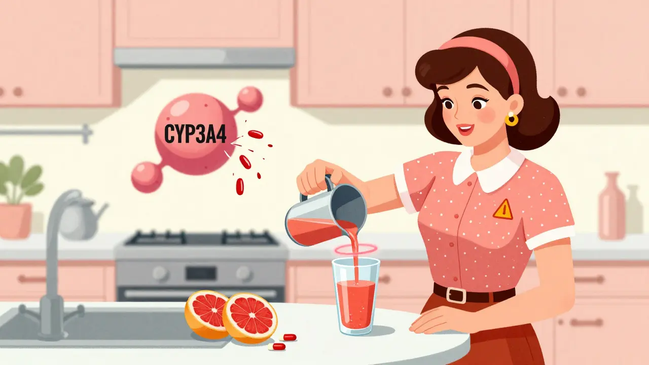 Grapefruit and Statins: What You Need to Know About the Dangerous Interaction