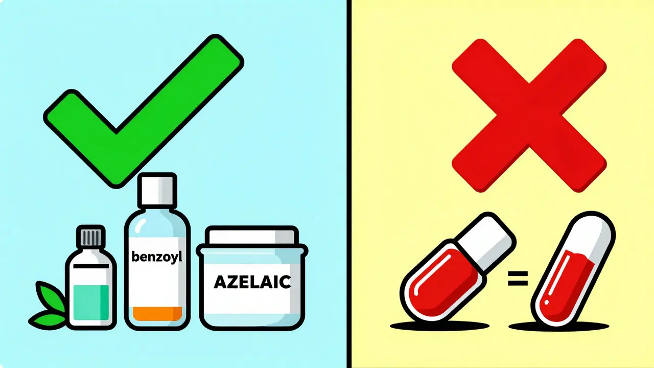 Safe vs unsafe pregnancy skincare icons, retro illustration